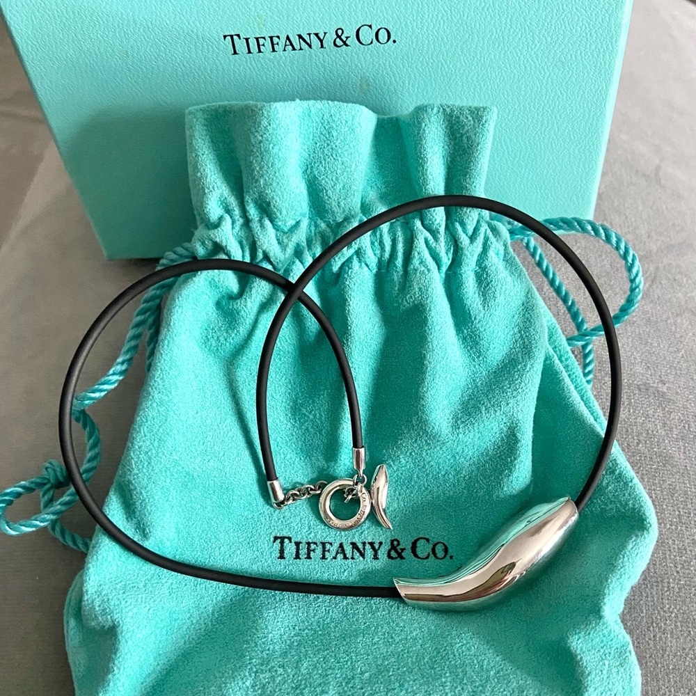 Tiffany Frank Gehry Fish Necklace